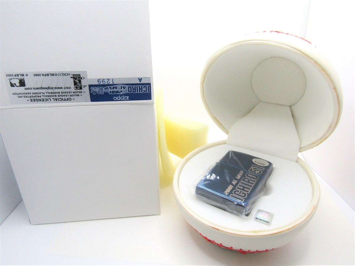 Seattle Mariners 51 Ichiro Limited Blue Titanium ZIPPO 2001