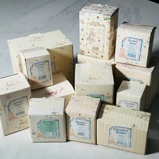 Cherished Teddies - Store Display - Lot of 13 Figurines with Boxes