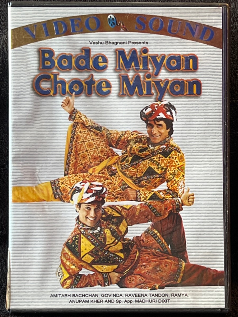 SHELF215 DVD tested~ Bade Miyan Chote Miyan | eBay