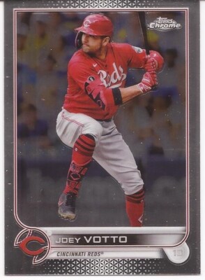 2022 TOPPS CHROME # 177 - JOEY VOTTO - CINCINNATI REDS - BASE SET