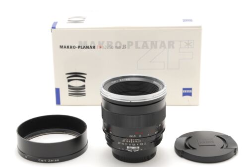 【MINT in BOX】Carl Zeiss Makro Planar T* 50mm f/2 ZF Lens for Nikon F From Japan