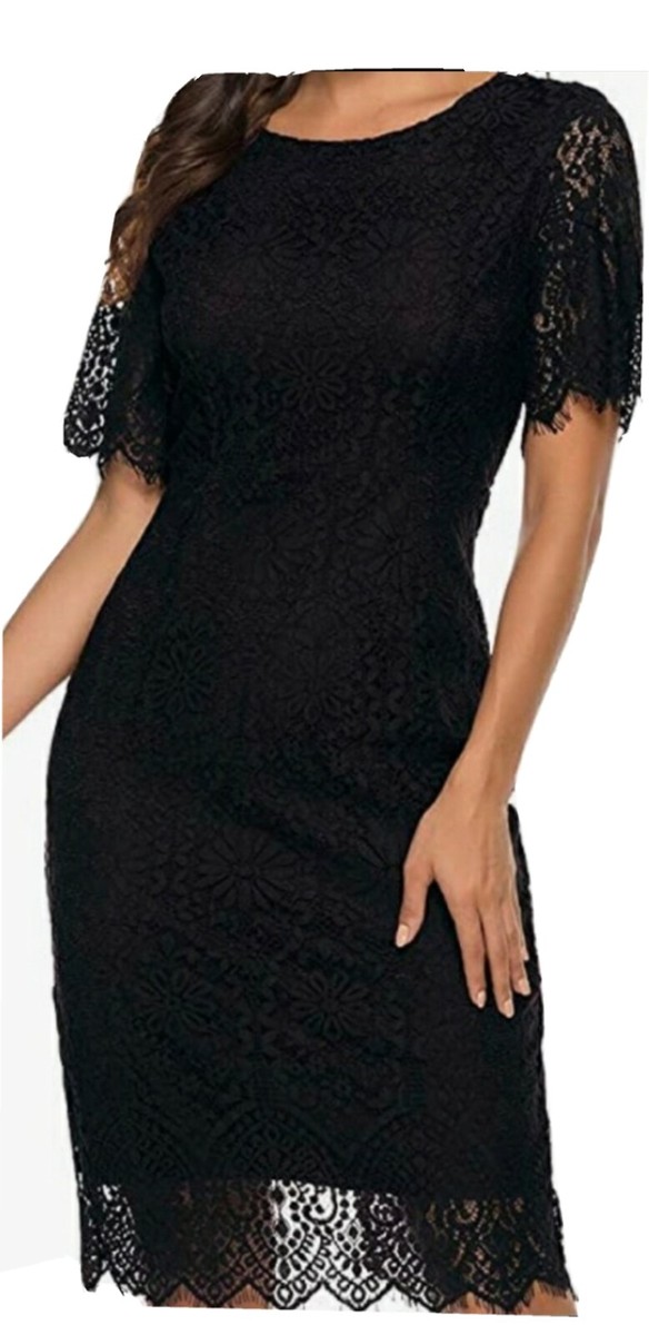 merokeety lace dress MEROKEETY Short Sleeve V Neck Floral Lace Mini Dress  Merokeety