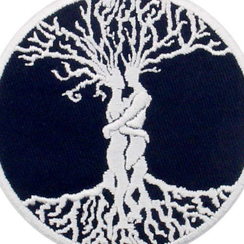 Embroidered Patches Iron Sew On transfers Badges appliques Love Tree Forever 696 - Picture 4 of 4