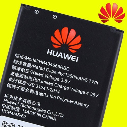 Original Huawei HB434666RBC Akku E5573 - E5575 - E5577 - R216 - 1500mAh - Bild 1 von 2