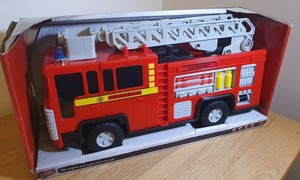 Tesco Large Red Fire Engine Toy | eBay