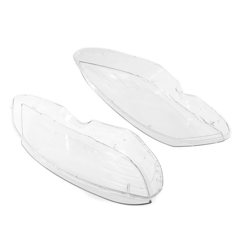 Headlight Lamp Lens Cover For Mercedes Benz C Class W204 2008-2011 Pair Clear US - Imagen 9 de 10