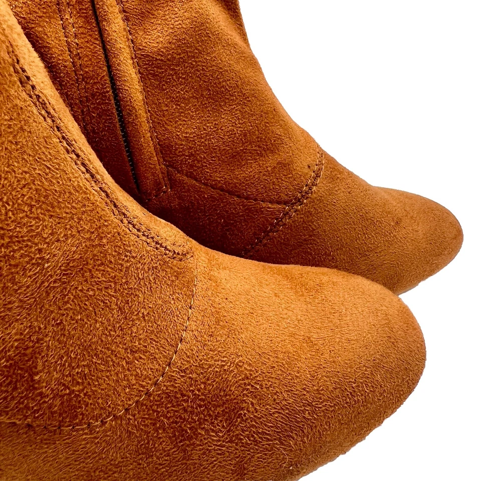 Botín Fiona I High Hill 5 1/2 Amarillo Marrón  Foto 3 de 4