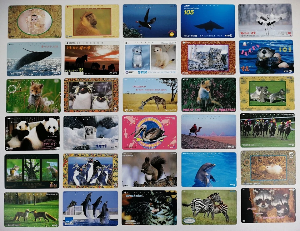 Lote 47 Tarjetas Telefónicas Japonesas - Tema Animal - TARJETA TELEFÓNICA JAPÓN Foto 2 de 4