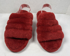 UGG Slide Sandal Slippers Red 1095119 Women's Size 10