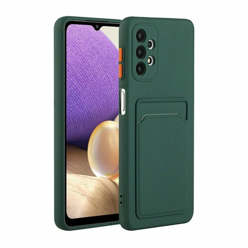 For Samsung Galaxy A13/A53/A32/A12/A72 5G Card Holder Shockproof TPU Case Cover - Imagen 16 de 80