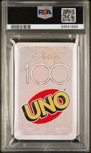 POP 1 PSA 9 MINT Iron Man Disney 100 UNO 6 Foil Marvel Trading Card Game 2023 - Picture 2 of 3