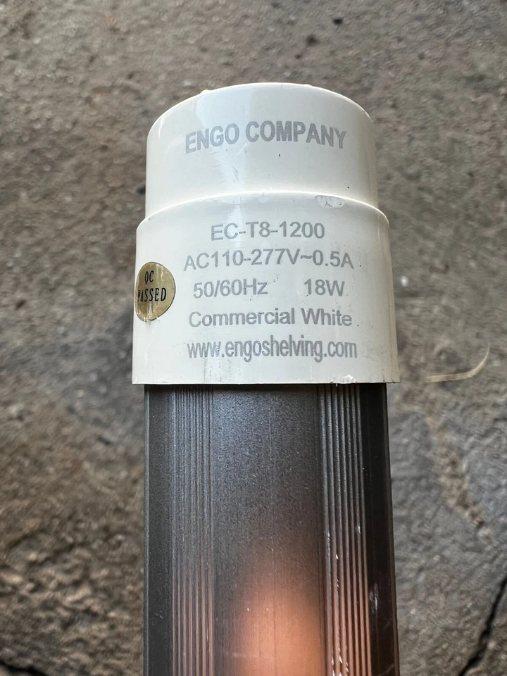 Lote de 250 Bombillas Tubo LED 18W 110-277V T8-1200 4FT Comercial Blanco G13 Foto 2 de 4