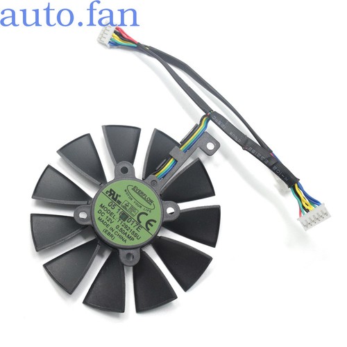 For ASUS RX470 RX570 RX580 GTX1070/GTX1080Ti graphics card fan 4/5/6Pin 12V 87MM - Picture 6 of 10