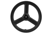 12ER Kids Slide Carbon Wheels 3 Spokes Bike Wheelset 25mm Width Clincher Matte