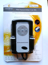 FM TRANSMITTER CAR KIT FOR I-POD  I-PHONE / BY I-CONCEPTS