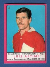 FIGURINA CALCIATORI PANINI 1967/68 - GRANDI CLUB - ARTIME INDEPENDIENTE