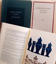 LIBRI ANTICHI RARI AUTOGRAFI ARTE LETTERATURA Cataloghi Libreria Mediolanum
