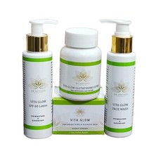 DR KSTIME Vita Glow Skin Body Whitening And Brightening Night Cream Combo of 4 