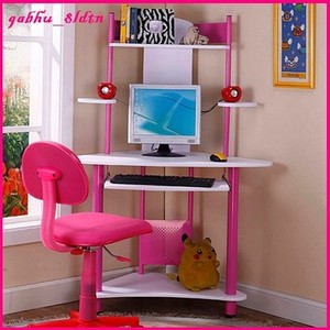 Kids Desk Computer Writing Center Table Workstation Girls Bedroom