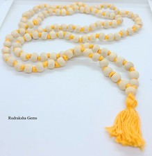 Krishna Tulsi Japa Mala Beads Quality Rosary 108 Meditation Prayer Holy Basil OM