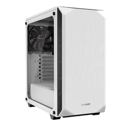 be quiet! PURE BASE 500 White Window PC Computer Case ATX BGW35