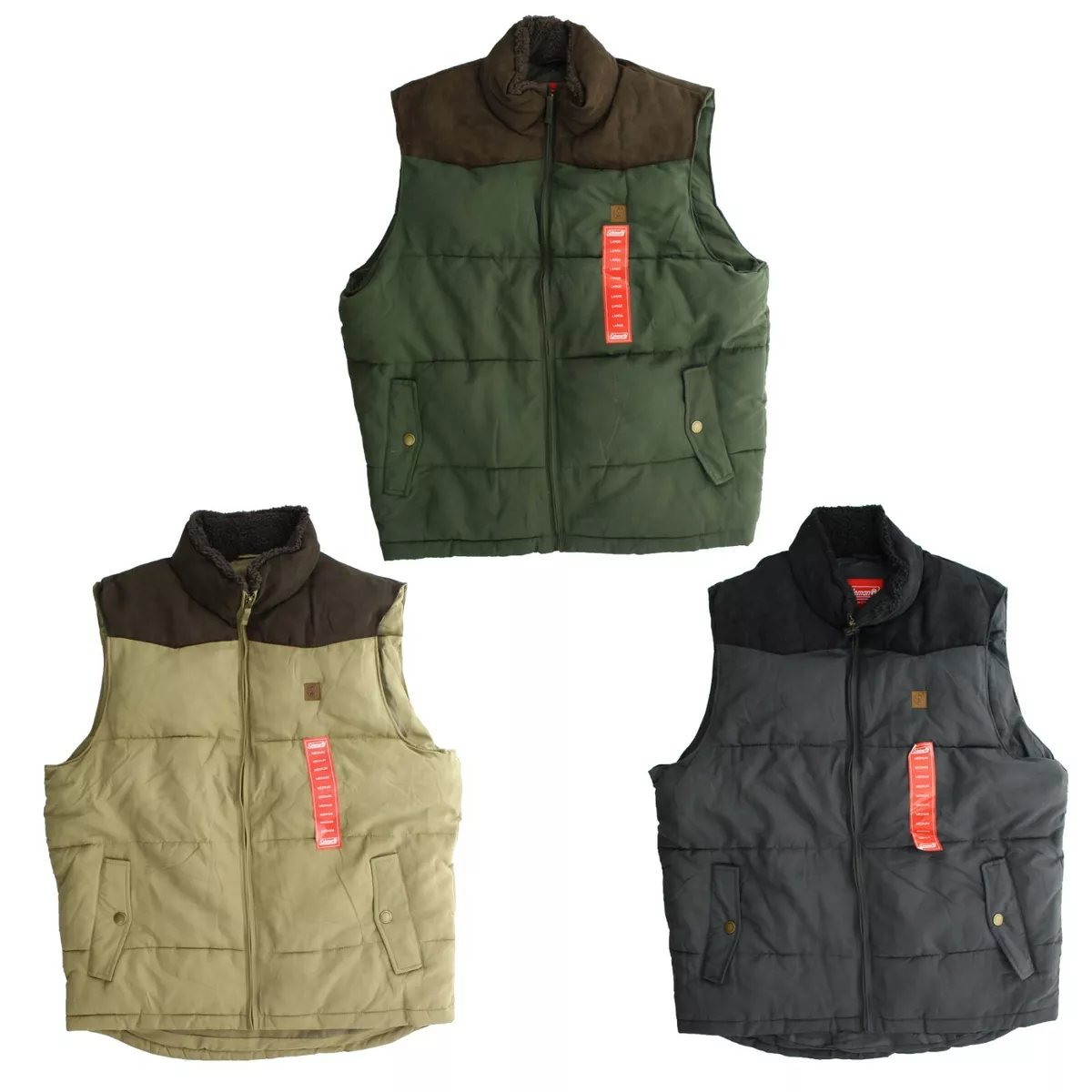 Coleman store quilted vest
