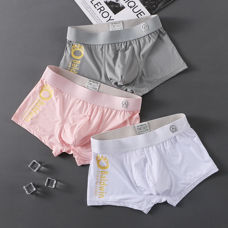 1,3 Pack Mens Boxer Shorts Briefs Bulge Pouch Underwear Trunks Underpants - Image 4 of 4