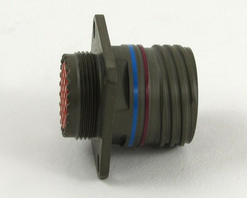 Receptáculo conector Deutsch D38999/20WJ19AN 19 POS talla 25 con contactos dorados - Imagen 2 de 2
