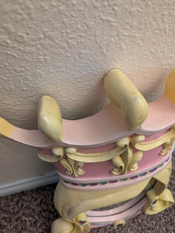 Princess mirror 19 x 13 Bombay Company- kids line. Rare  - Image 3 of 4