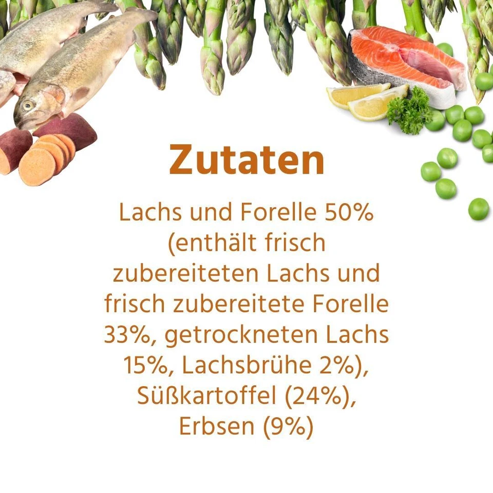 Maxi Adult Trockenfutter mit Lachs , getreidefrei, glutenfrei, hypoallergen - Bild 4 von 4
