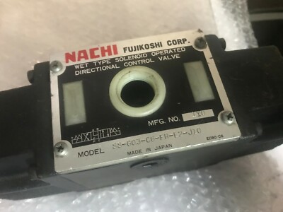 NACHI FUJIKOSHI CORPORATION SS-G03-C6-FR-E2-J10 - DIRECTIONAL 