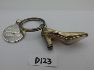 Silvertone Shoe Key ring Celebrate Nordstrom Downtown Flagship Opening 8/21/1998
