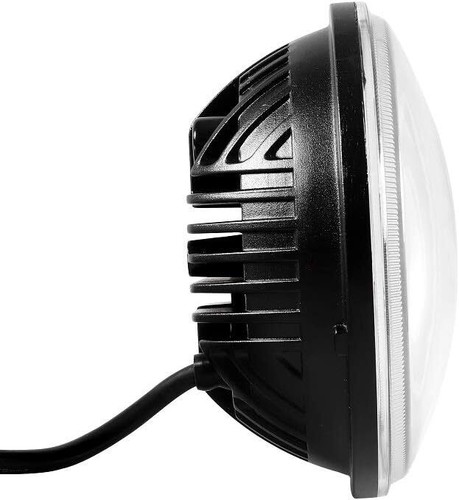 1 Pcs 5.75" 5 3/4" LED Headlights Hi-Lo Sealed Beam For Chevy Impala El Camino - Foto 3 di 6