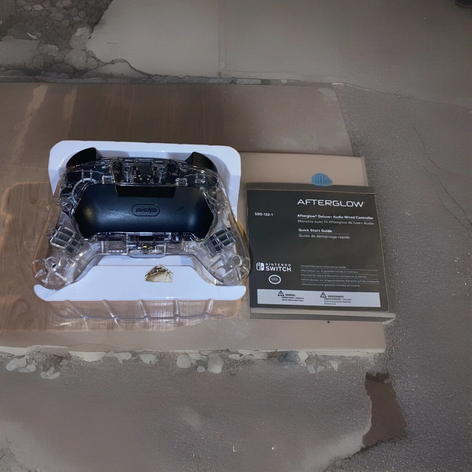 PDP Afterglow Prismatic Deluxe Audio Wired Controller Nintendo Switch-OPEN BOX - Image 2 of 4