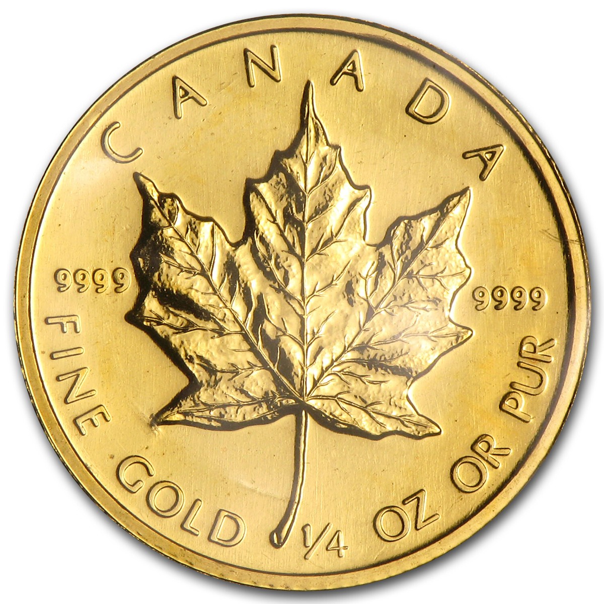 1985 Canada 1/4 oz Gold Maple Leaf BU | eBay