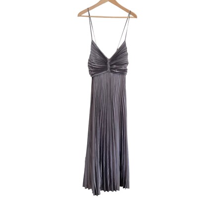 NWT Banana Republic SOLAIRE PLEATED MIDI DRESS Women's 16 Amethyst Purple | eBay NWT Banana Republic SOLAIRE PLEATED MIDI DRESS Women's 16 Amethyst Purple | eBay
