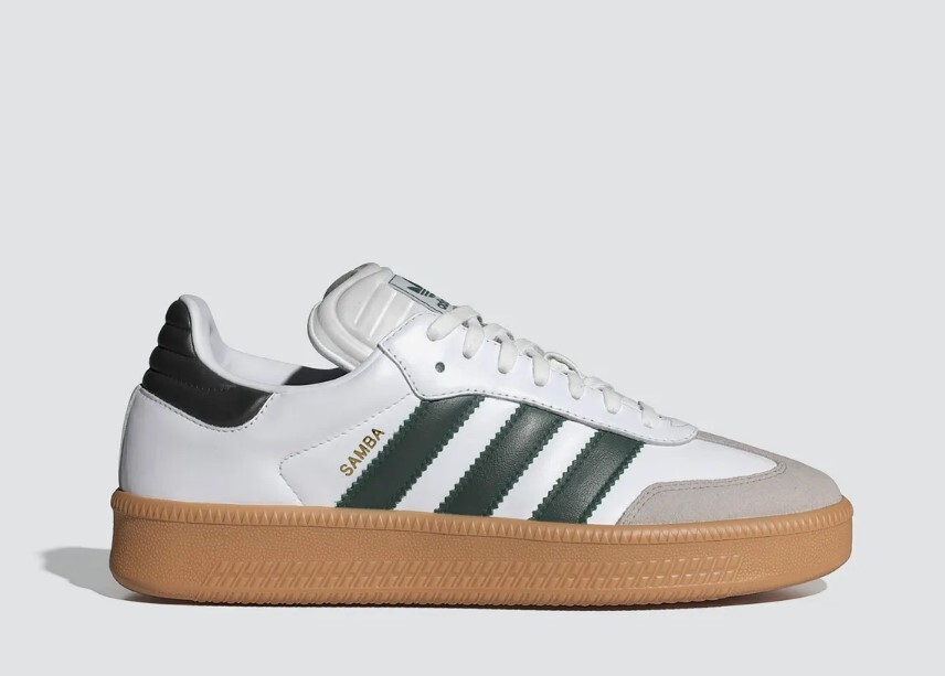 クバクロス Adidas Samba XLG men's Shoes dark green Gum IE9181 leather | eBay