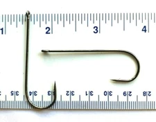 1000 super strong 9146 2X strength GT Black Nickel Aberdeen Fish Hooks size 4/0