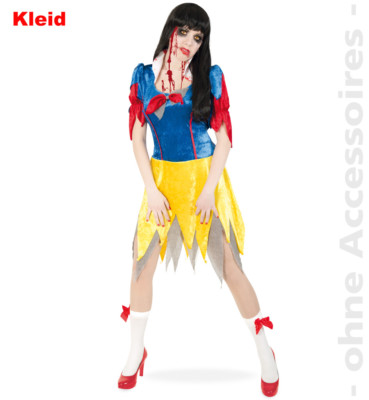 Horror Schneewittchen Kostum 34 44 Snowprincess Zombie Marchen 1210719g13 Ebay