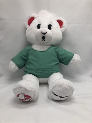 Build A Bear Ghostbusters 18 Zoll weiß Ghostbuster Bär Plüschtier Kuscheltier Spielzeug