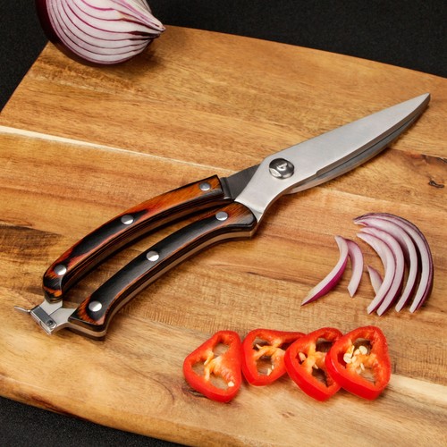 BIGSUNNY Strong Kitchen Shear Stainless Steel Poultry Fish Chicken Bone Scissors - Picture 5 of 9