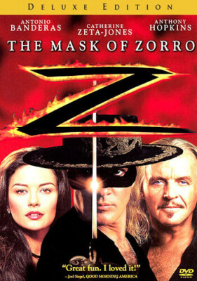 The Mask of Zorro (DVD, 1998) Disc only ''No Box or Artwork'' Free Shipping