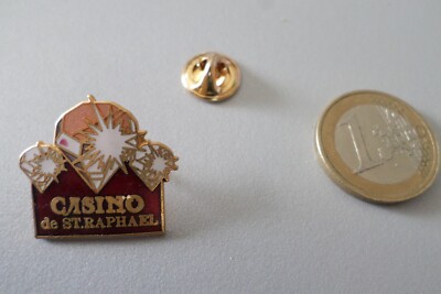 Abzeichen Pin S Brosche Casino de SAINT RAPHAEL LE VAR 83 Meer Sonne