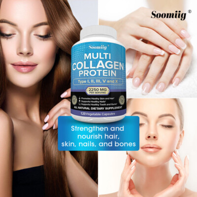 Multi Collagen Protein Supplement - Healthy Skin - Hair - Nails - Joints