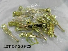 Nautical Brass Bosun Whistle Collectible Key Chain Ring Gift Lot Of 20 Pcs gifts