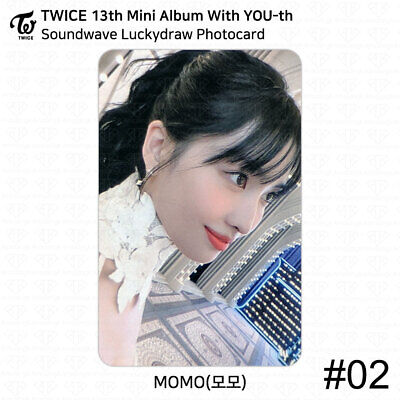 TWICE 13th Mini Album With YOU-th Soundwave Luckydraw TWICE 13th Mini Album With YOU-th Soundwave Luckydraw