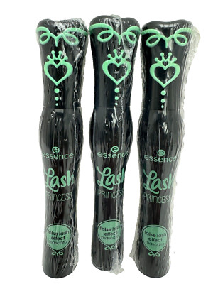 3pk Essence Lash Princess False EyeLash Effect Black Mascara vegan Paraben Free