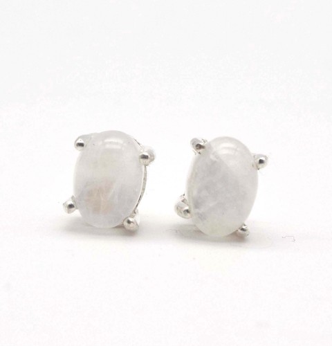 925 Solid Sterling Silver Peridot Garnet Multi Stone Stud Earring eW404 - Picture 125 of 135