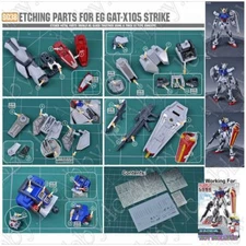 for EG 1/144 Entry Grade GAT-X105 Strike AW9 S038 Detail Part Etched Sheet+Decal