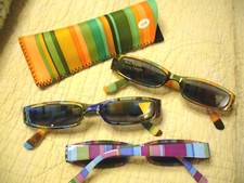 Women's Reading Sunglasses 1.25  3.00 Smaller Fit Full Sun Readers  case R576